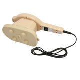 Electric Handheld Massager with 3 Massage Heads Heating Iron Shape Percussion Body Massager for Back V1294-YM0901-3113230276311