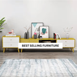 NNECN Modern TV Stand Side table & Coffee Table package for Living Room V728-CN730862