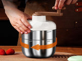 Manual Ice Crusher - Hand-Cranked Shaving Machine for Household & Commercial Use - Stainless Steel V1189-LWWAL-20260401-05391