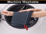 Homaxy Towels and Dishcloths Set, 12 x 12 Inches and 18 x 28 Inches, Set of 12 Bulk Cotton V1258-DP02-F-178