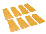 8PCS Cutting Wedges Plastic Chainsaw Wedges 5.5in Logging Wedges for Tree Cutting Falling Bucking V1294-YM0706-3111230223811