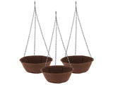 Hanging Planter Set Hanging Flower Plant Pot Basket with Rustproof Chain for Garden Porch Balcony V1294-YM0901-3111250066912