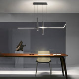 BAMDECOR A206 Modern Black Scandinavian Pendant Light Table Dining Room Living Room Pendant Lighting V255-BAM-A206-1.2-BLK