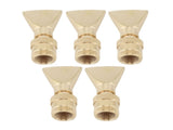 5Pcs Brass Fountain Nozzles Fan Shaped Water Fountain Nozzle Exquisite Fountain Head Sprinkler for V1294-YM0703-3111230069511