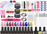 Nail Art Kit Gel Lamp Nail Grinder Nail Polishes Nail Art Tools Nail - Multi - Size 168-7 V1102-109-81783-MLT-168-7