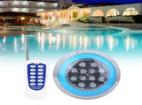 12LED 12W AC12V Swimming Pool Wall Light Remote Control IP68 Underwater Lights Decor V1294-YM0901-3119200049011