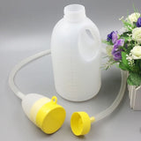 Men's Potty with Lid and Funnel, Portable Pee Bottle for Men, 1700ml Large Capacity Male Reusable V1366-AZ2-W-25364