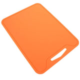 Portable Orange Silicone Cutting Board Household Use Vegetable Meat Cutting Mat V1192-AZ-W-19399