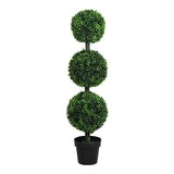 Lambu Artificial Triple Ball Boxwood Trees UM1257-3