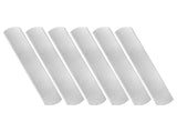 6-Piece Stainless Steel Weighted Plates for Weight Vests, Steel Fitness Training Accessories V1366-AZ2-W-14274