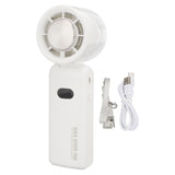 Handheld Turbo Fan 100 Gears High Speed Rechargeable Foldable Portable Cooling Fan with Lanyard V1294-YM0901-3111250004111