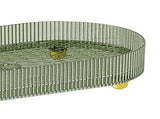 Double Layer Drain Board Multi Functional Drying Rack Anti Slip Foot Elliptical Dish Drainer Tray V1294-YM0901-3117240140611