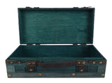 Wooden Chest Vintage Wood Storage Trunk with Lid Retro Suitcase Portable Box Ancient Photography V1294-YM0901-3117250191712