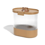 Rice Bucket Damp Proof Sealing Thickened PP PET Grain Storage Tank for Home Flour Dog Food L Brown V1294-YM0626-3118230011813