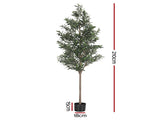 Artiss 210cm Artificial Olive Tree Faux Trees Indoor Decor Artificial Plants Lifelike Plant 2.1M AP-TREE-OLIVE-210