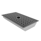 Kitchen Sink with Water Drainage Tray Stainless Steel Small Bar Sink Workstation Basin for V1294-YM0901-3118240184212