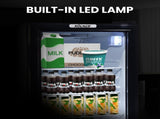 Kolner 70L Mini Bar Fridge Glass Door Beverage Cooler Wine Drinks Refrigerator FDG-YGE-BC-70L
