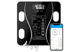 Smart Digital Bathroom Body Fat Scale 180KG Bluetooth Scales Weight -White V1263-JX-6708-1