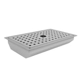 Kitchen Sink with Water Drainage Tray Stainless Steel Small Bar Sink Workstation Basin for V1294-YM0901-3118240184211