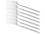 12Pcs 316 Stainless Steel Fork Dinner Fork Set Supplies for Kitchen Dining Room Daily Use V1294-YM0721-3118210038011