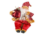 Santa Decoration Cute Image Santa Figurines Doll Toy Holiday Style Tabletop Santa Ornament for Party V1294-YM0901-3115240088511