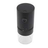 Electric Coffee Grinder USB Charging Black Simple Operation Coffee Bean Grinder for Home Camping V1294-YM0523-3118220071011