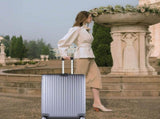 Flightmode Travel Suitcase Medium- Silver V1181-FL2401-SL-NEW