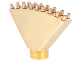 Brass Fountain Sprinkler G1in Female Thread Adjustable Scattering Landscape Sprayer V1294-YM0721-3111210084611