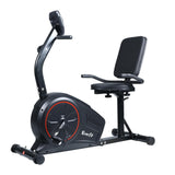 Everfit Exercise Bike Magnetic Recumbent Indoor Cycling Home Gym Cardio 8 Level EB-F-RB-01-BK