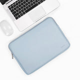 Sky Blue 15 / 15.6 Inch Laptop Bag In Pu Leather PRL-5131475950DBT