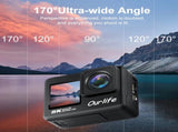 5K Action Camera with Touchscreen Waterproof Black V1142-LP1005007476503933