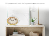 Retro Wall Clocks Double side Living Room Mute Metal Home Decoration V1294-YM0901-JY31433
