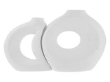 Modern Ceramic Vase Set for Indoor Decor, Holder, Kitchen Flower Vase, Stylish Home V1370-AZ4-09979