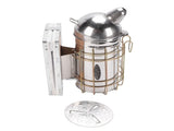 Bee Hive Smoker Stainless Steel Bee Smoker Beekeeping Equipment with Hanging Hook Prevent Burns V1294-YM0901-3111260000611