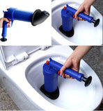 Toilet Plunger,Air Power Drain Blaster,Pressure Cleaner,High Pressure Plunger Opener Cleaner V1366-AZ2-W-03665