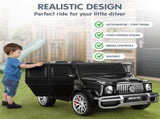 Kahuna Mercedes Benz AMG Licensed G63 Kids Electric Ride On Car Remote Control Dual 50W Motors CAR-G63-S307-BK
