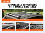 Roof Rack Cross Bars, Aluminum Roof Rack Crossbars, Fit Raised Side Rail with Gap, 90 kg Load V952-CDHGJTYKTYKCPRACFV0