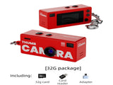 G6 Red Ultra-Mini Thumb Camera with 32GB Card, Card Reader & Adapter - HD Instant Pocket-Sized V888-ELOSUNG45916
