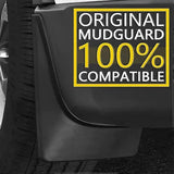 Mudguards for Volvo V60 MK II Estate 2019-2021, Molded Front and Rear Splash Guards, Semi-Rigid ABS V1189-LC-QP-00620