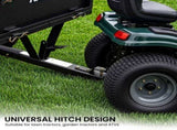 Kartrite 430kg Heavy-Duty Steel Dump Cart with Foot Pedal Dumping System TLY-SPR-39E-BK