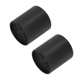 6PCS Furniture Leg Extender Plastic Round 4in Rise Black Furniture Risers for Home Office Sofa V1294-YM3114220090611-0421