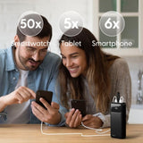 Laser 27000mAh Powerbank 18W PD Black V1031-PB-27K24BK-514