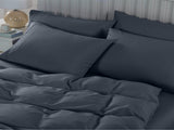 Royal Comfort Bamboo Cooling 2000TC 6-Piece Combo Set -Queen-Charcoal ABM-10002691