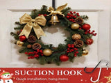 2025 New Over The Door Hooks 4 Pack, Upgrade Garland and Stocking Mantel Holders, Christmas V1258-DP02-C-2526