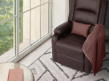 Home Recliner Chair - PU Leather Sofa Lounge Armchair MARLO BROWN V274-FT-RC-6502PU-LBN