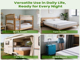 25cm King Single Reversible Gel Memory Foam Mattress BedStory Medium & Firm XFGH-MA-H-MF-25-KS-WH