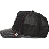 Goorin Brothers Baseball Trucker Cap Hat Snapback Godzilla Dinasaur Tyrant Monster - Black V563-101-0141-BLK-ONESZE