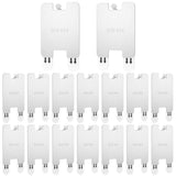 16-Pack Picture Hanging Hooks, No Drill and Damage Free, Easy Manual Installation and Reusable with V1369-AZ3-W-12098