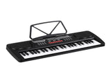 Alpha 49 Key Electronic Keyboard Portable Digital Piano Musical Instrument Black EK-M49-BK