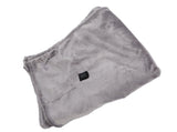 USB Heated Warm Shawl Lightweight Coral Flannel Electric Shoulder Blanket for Winter Light Gray V1294-YM3117220229711-0421
